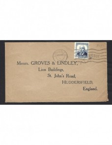 Carta de España correo paquebot España - 1931 a 1950.