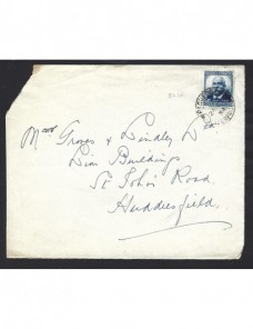 Carta de España correo paquebot España - 1931 a 1950.