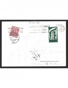 Tarjeta postal Italia fraude postal tasada Otros Europa - Desde 1950.